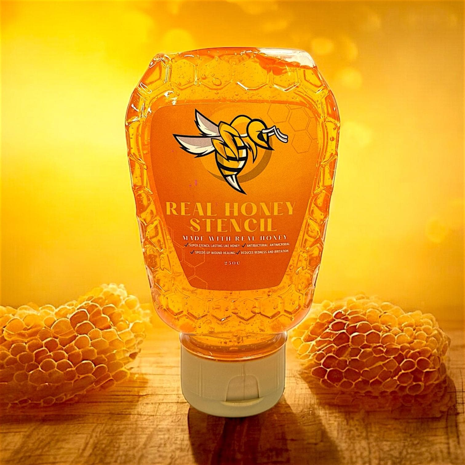 Real Honey Stencil Transfer Solution 250g